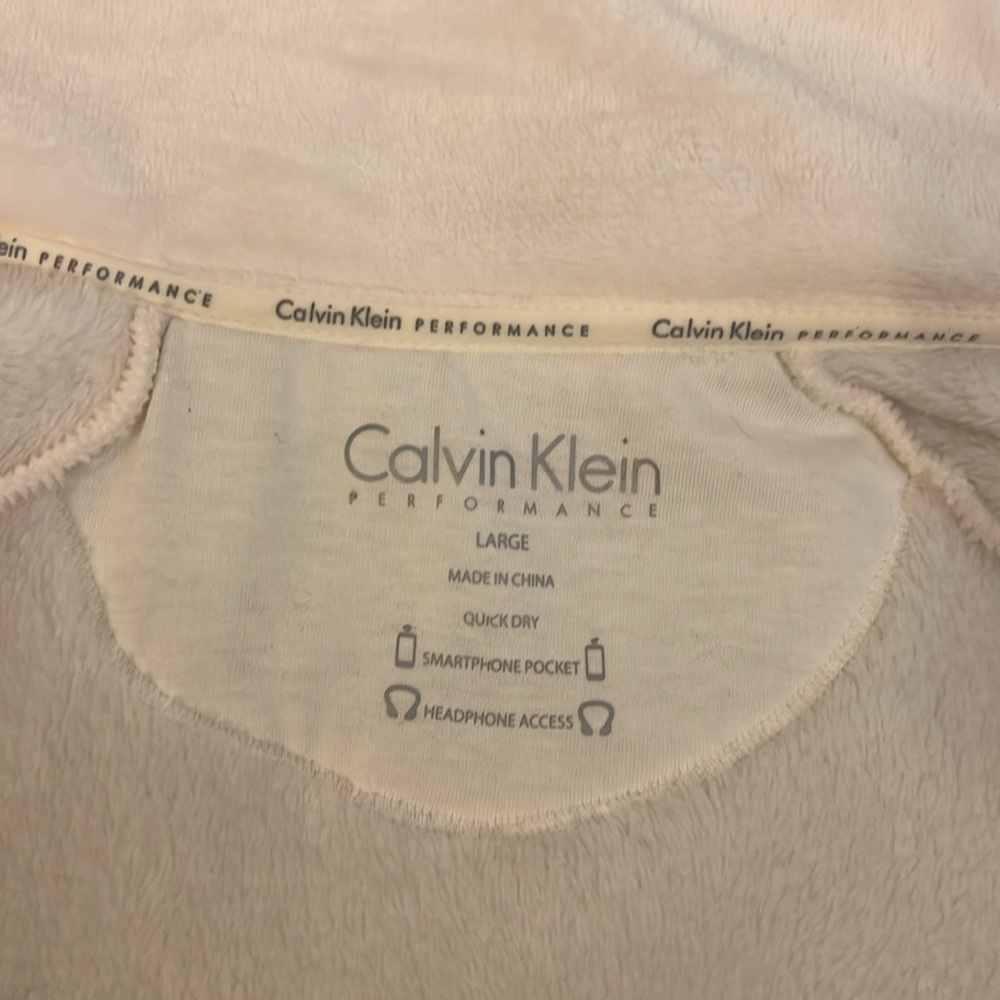 NWT Calvin Klein Performance Full Zip Fleece Jacket- Sz. Large - Picture 9 of 10